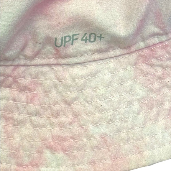 Nike Bucket / Sun Hat Size Toddler UPF 40+ Pink Dri-Fit Chin Strap Active Wear - Picture 3 of 7
